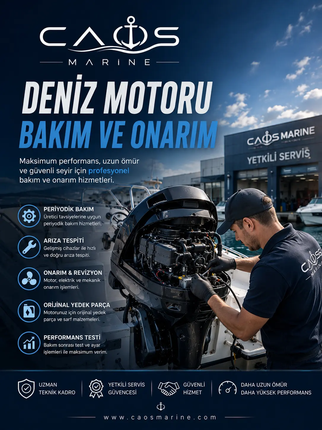 Deniz Motoru Bakım ve Onarım